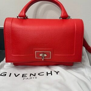Givenchy Vibrant Red Satchel
